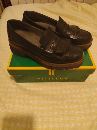 Zapatos de piel Pitillos negros. Muy comodos
