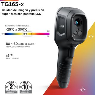 FLIR TG165-X Cámara Termográfica Láser