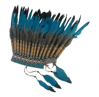 Tocado Indígena Plumas Fiesta/Boda. Hora loca