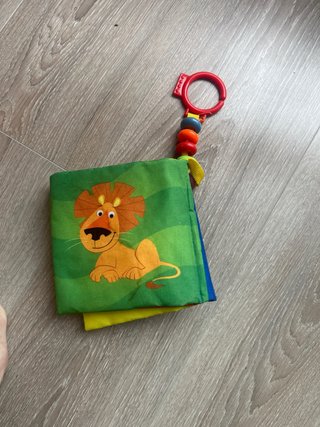 Libro tela bebe  regalo