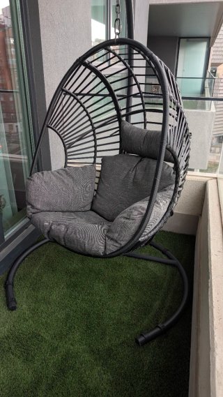 Columpio colgante para terraza