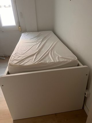 Cama nido 1,90m con cajones de almacenaje