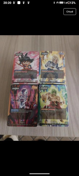 Dragonball Starter decks