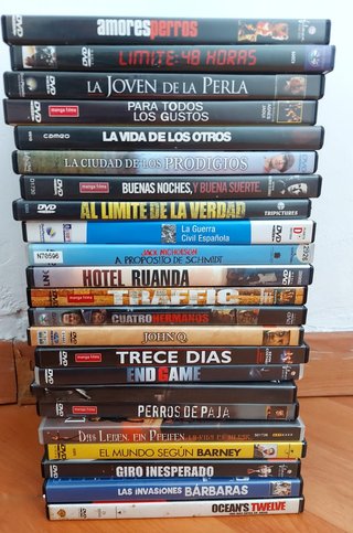 Lote 22 Películas DVD Acción, Crimen, Drama