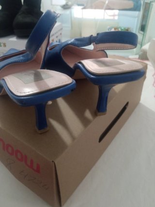 Zapatos de vestir azules talla 38