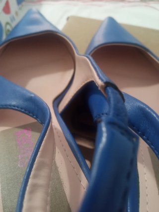Zapatos de vestir azules talla 38