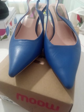 Zapatos de vestir azules talla 38