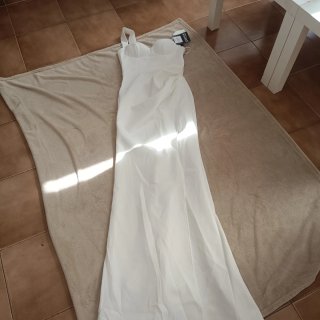 Vestido largo blanco