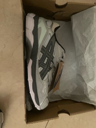Asics Gel Zapatillas Deportivas Grises y Plateadas