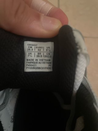 Asics Gel Zapatillas Deportivas Grises y Plateadas