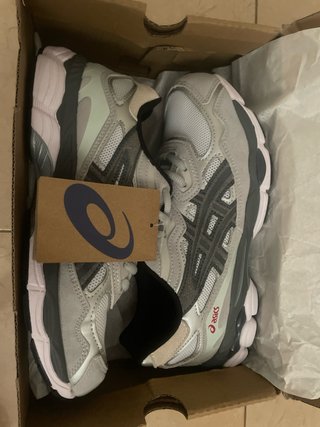 Asics Gel Zapatillas Deportivas Grises y Plateadas