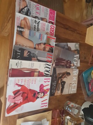 Lote revistas 9 Woman, Bazar,cosmpolitan, delooks