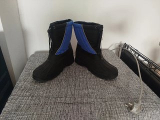 Botas Tijuana negras y azules