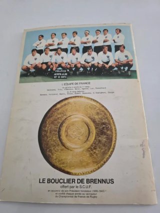 Álbum Rugby 1971/1972 Completo Liga Francesa