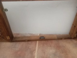 Cubre cuadro electricidad madera