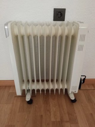 2 Radiadores Eléctricos Ruedas