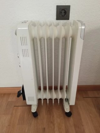 2 Radiadores Eléctricos Ruedas