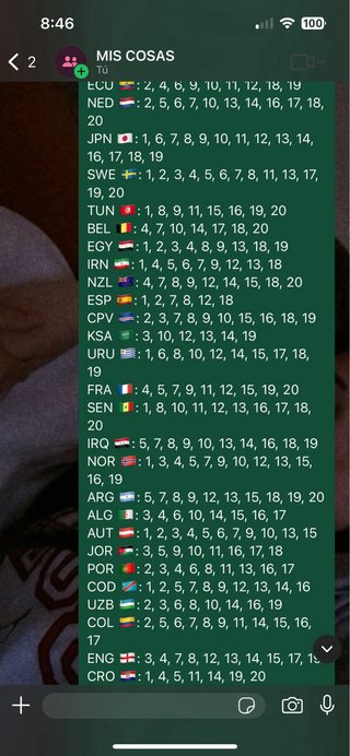 Cromos Mundial 2026 - Colección Incompleta