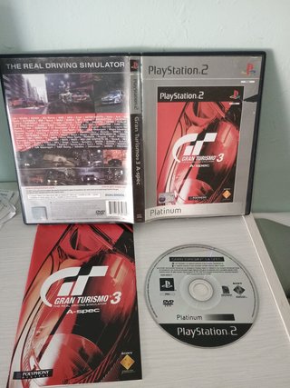 Gran Turismo 3 A-Spec Platinum PS2