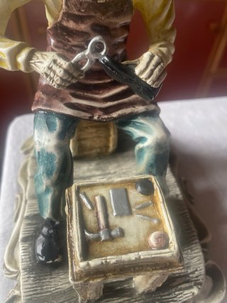 Zapatero remendón figura decorativa