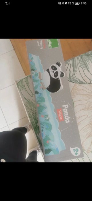 Oso panda Petipa caminante