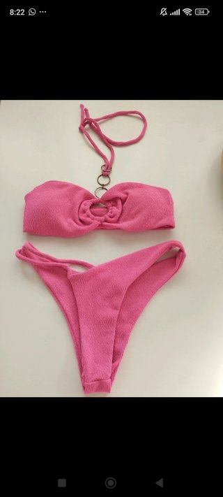 Bikini rosa fucsia talla S