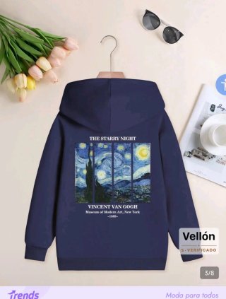 Sudadera The Starry Night Talla 11