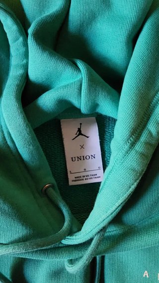 Sudadera Air Jordan x Union Verde