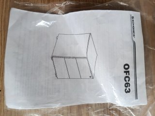 Cajonera de oficina metálica blanca