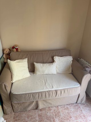 Sofá Cama IKEA Hemnes 2 Plazas Almacenamiento