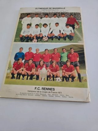 Álbum Fútbol Football en Action 1971/72