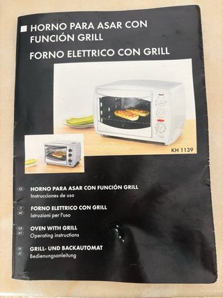 Horno de sobremesa Bifinett