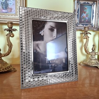 Cornice Portafoto Argento x foto cm 13x18 anno2015