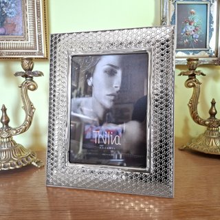Cornice Portafoto Argento x foto cm 13x18 anno2015