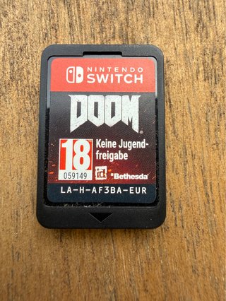 DOOM Nintendo Switch Juego
