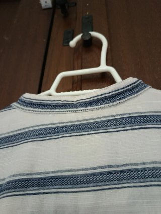 Camisa Hombre de lino Springfield rayas azules