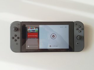 Nintendo Switch Gris + Cargador + Zelda