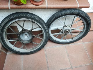 Ruedas Vespino Delantera y Trasera