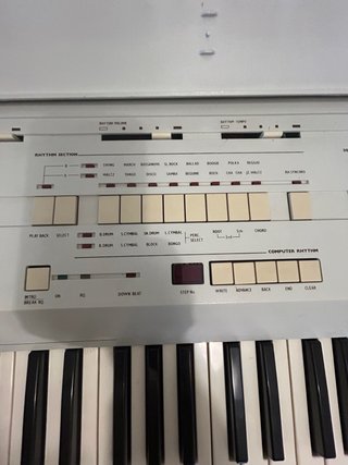 Teclado Electrónico Vintage Bontempi Eclipse