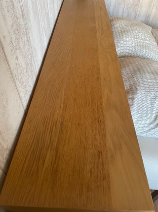 Cama 135 completa + colchón + cabecero con mesitas