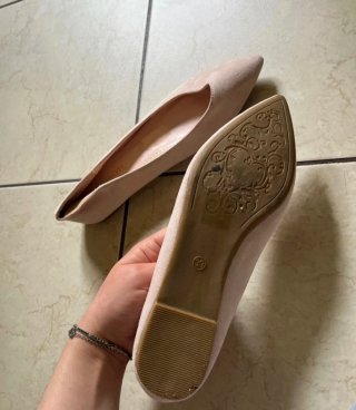 Bailarinas rosa palo talla 39