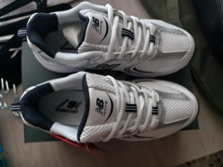Zapatillas New Balance 530 Plata/Blanco
