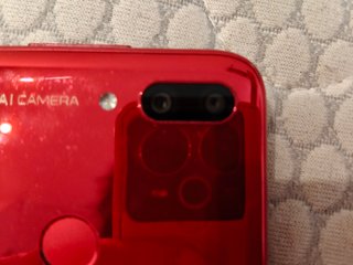 Huawei Móvil Negro/Rojo