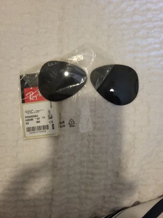 Cristales Ray-Ban RRB3025AA Negro Polarizado 58mm