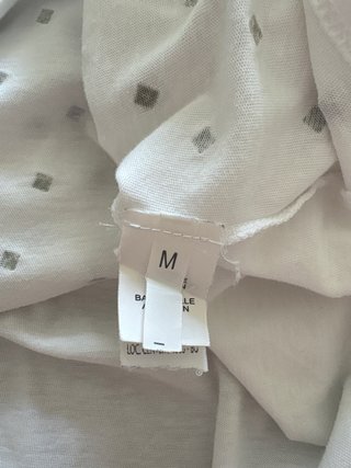 Maglia donna Sauvenir bianca con borchie