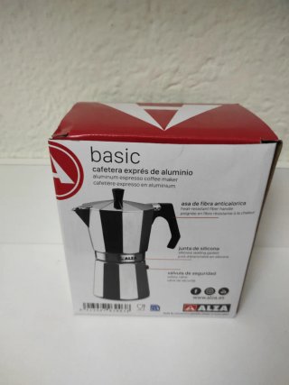 Cafetera Alza Basic 3 tazas