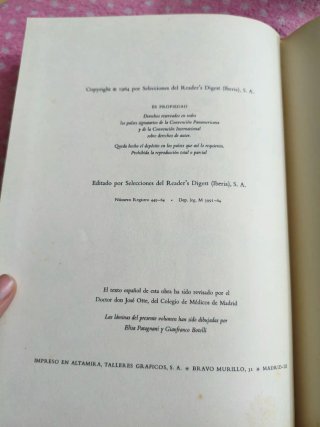 Maravillas de nuestro cuerpo. Edición año 1964