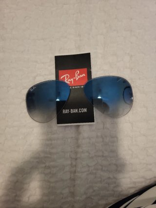 Cristales Ray-Ban Azules 3025 Aviator 55mm