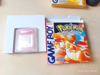 Cartucho Pokémon Rojo DMG-APAS-ESP Game Boy