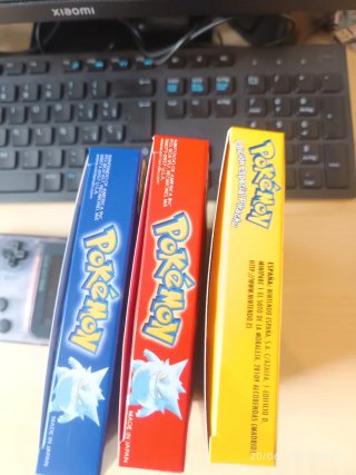 Cartucho Pokémon Rojo DMG-APAS-ESP Game Boy